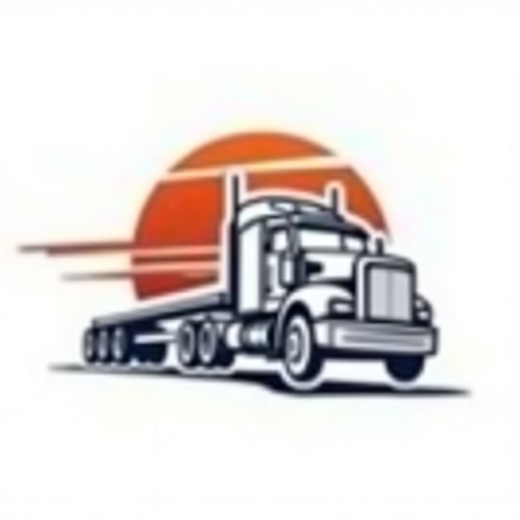 Logo empresa de transporte