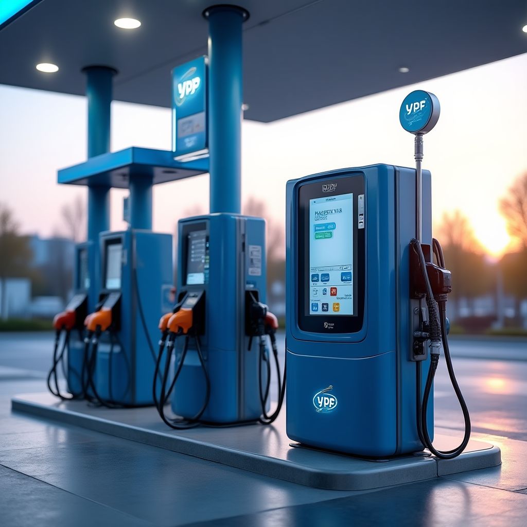 Surtidores de combustible YPF
